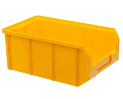 V-4 Пластиковый ящик, желтый купить по цене 715 руб. в компании «Стальной мир»