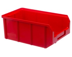 V-3 Пластиковый ящик, красный