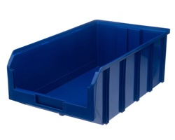 V-4 Пластиковый ящик, синий