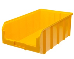 V-4 Пластиковый ящик, желтый