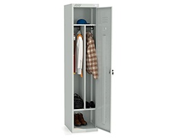 Шкаф для одежды ШРС 11-400 (с перегородкой)