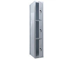 Шкаф для раздевалок усиленный ПРАКТИК ML 11-50 (базовый модуль) купить по цене 13 095 руб. в компании «Стальной мир»