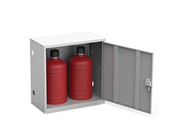 Шкаф для двух газовых баллонов на 40 литров ШГР 40-2  в компании «Стальной мир»