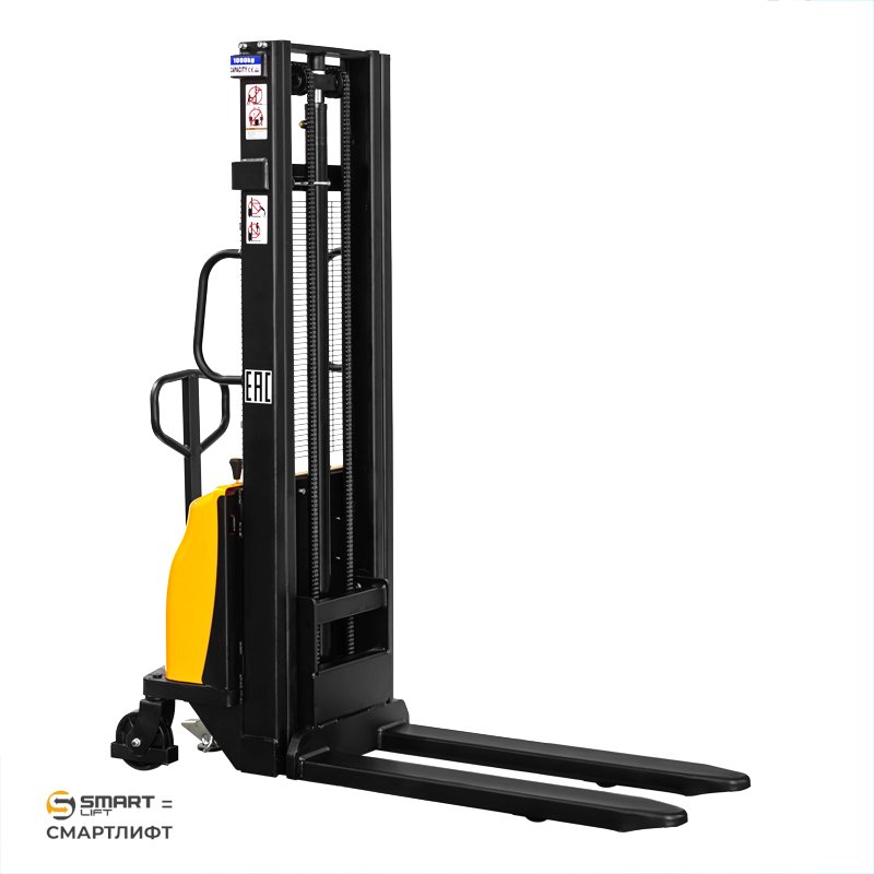 Штабелер с электроподъемом BDA 1030 (1000 кг; 3 м; 12В / 120Ач) СМАРТЛИФТ (SMARTLIFT)