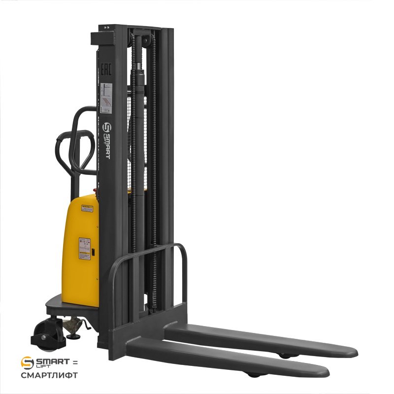 Штабелер с электроподъемом SPN 1030 (1000 кг; 3 м; 12В / 120Ач) СМАРТЛИФТ (SMARTLIFT)
