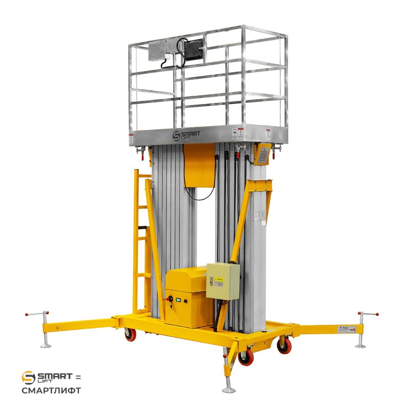 Подъемник мачтовый несамоходный GTWY 12-200S (220В; 200 кг; 12 м) СМАРТЛИФТ (SMARTLIFT)