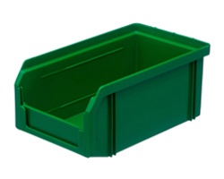 V-1 Пластиковый ящик, зеленый