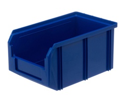 V-2 Пластиковый ящик, синий