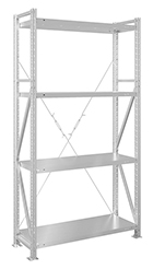 Стеллажи MS U (150-300 кг на полку)