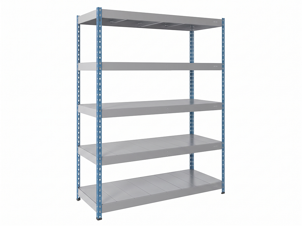 Стеллаж SB (3000x1842x925 мм, нагрузка 450 кг/полку, 5 полок с металлическим настилом)
