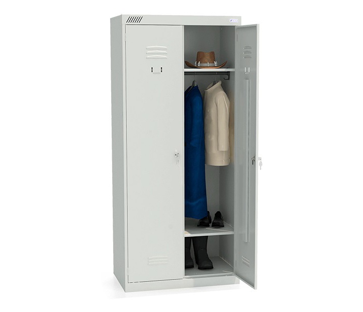 Шкаф металлический одежный усиленный ТМ